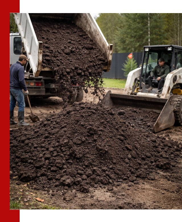 Плодородный грунт с доставкой в Фрязине для садов и огородов