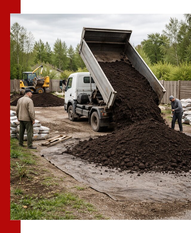 Доставка качественного почвогрунта в Фрязине оптом и в розницу