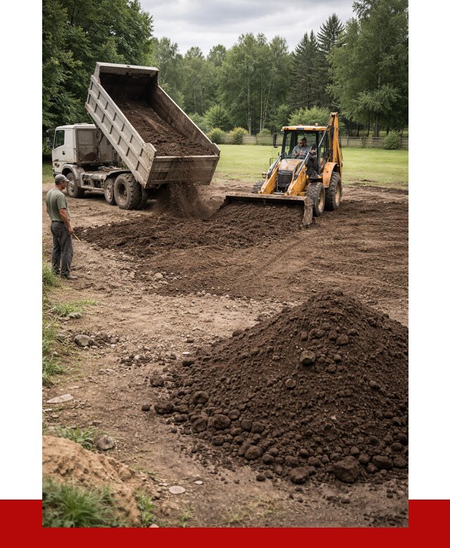 Грунт для выравнивания участка в Фрязине от 1246 р. | ПРОНЕРУДФрз