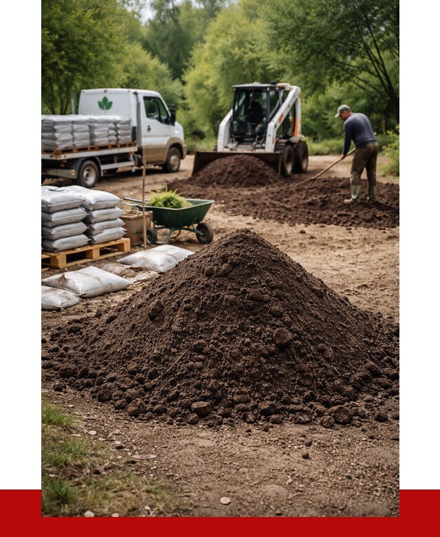 Грунт для озеленения с доставкой в Фрязине от 1869 р. | ПРОНЕРУДФрз