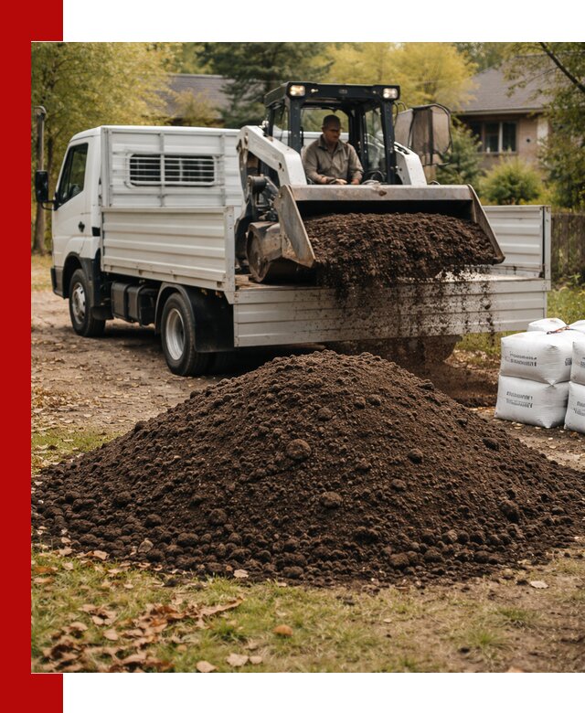 Доставка садовой земли в больших объёмах в Фрязине