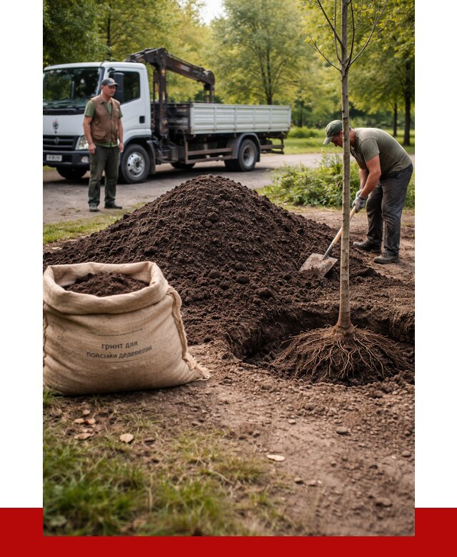 Грунт для посадки деревьев в Фрязине от 1246 р. | ПРОНЕРУДФрз