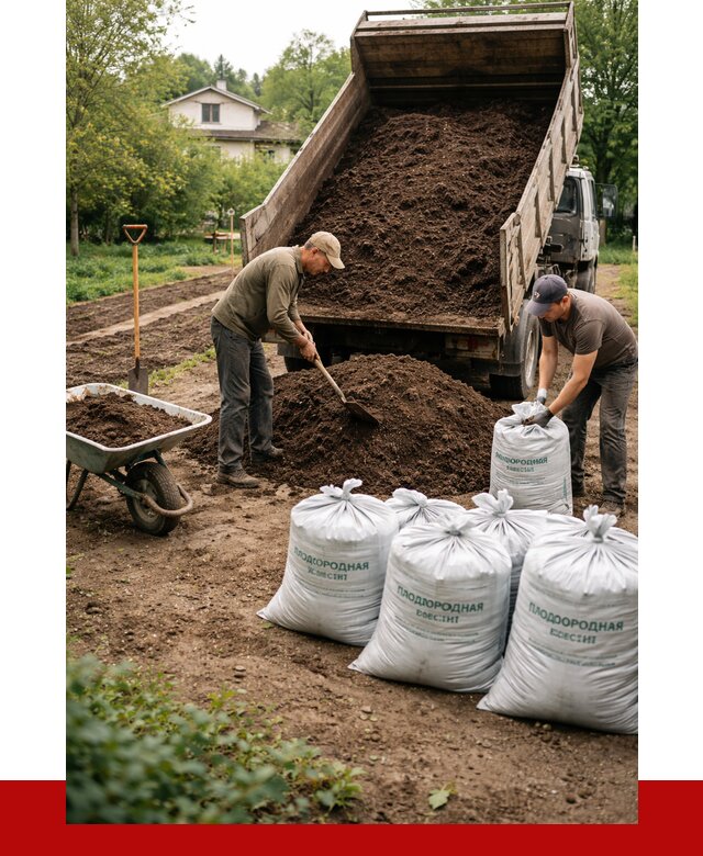 Плодородная смесь в Фрязине от 4362 р./куб с доставкой | ПРОНЕРУДФрз