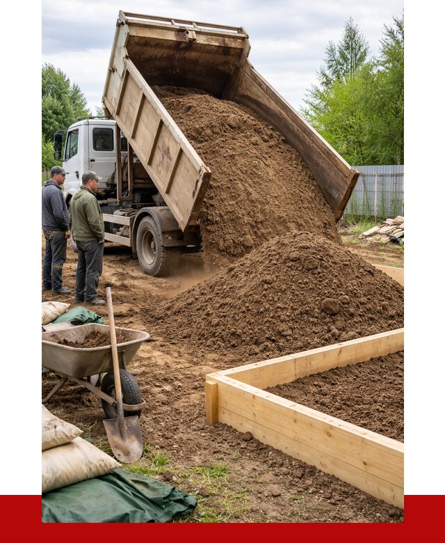 Торфо песчаная смесь в Фрязине с доставкой от 1921 р. | ПРОНЕРУДФрз