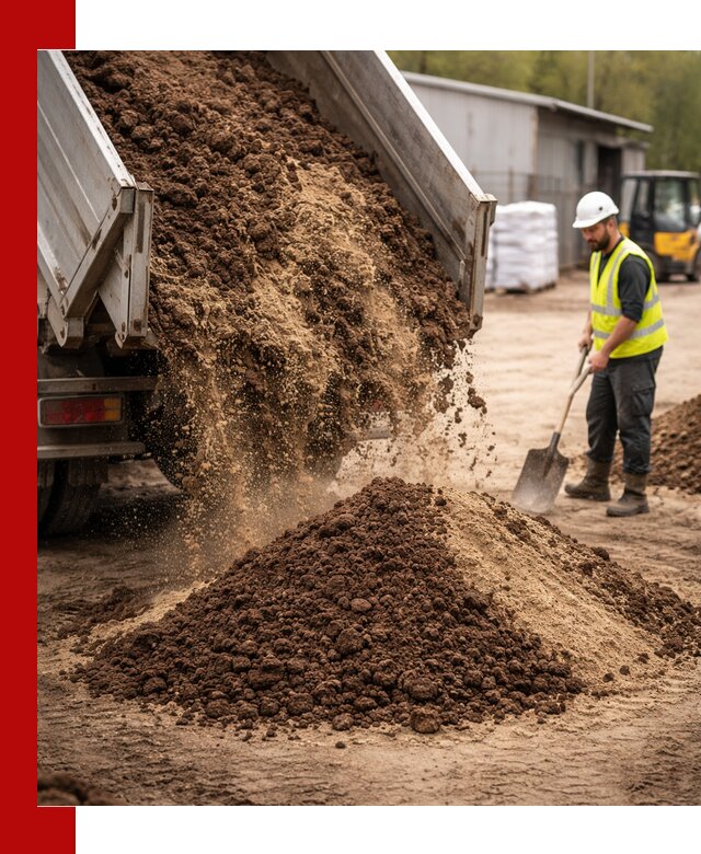 Доставка торфо-песчаной смеси в Фрязине для строительства и озеленения