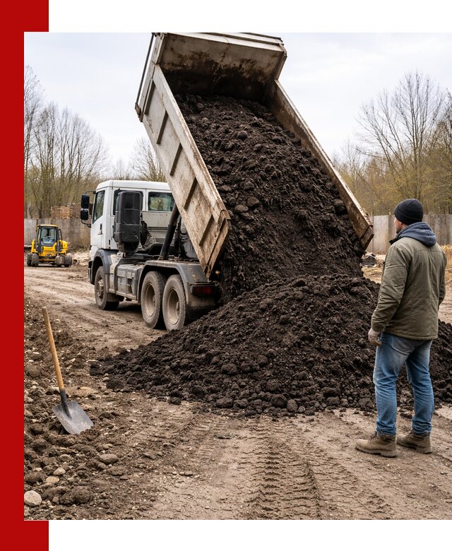 Доставка чернозема навалом в Фрязине быстро и выгодно