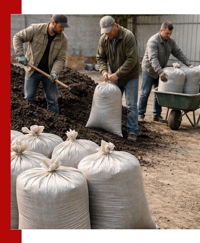 Купить чернозем в мешках с доставкой в Фрязине