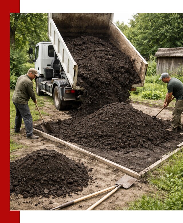 Купить чистый чернозем для огорода с доставкой в Фрязине