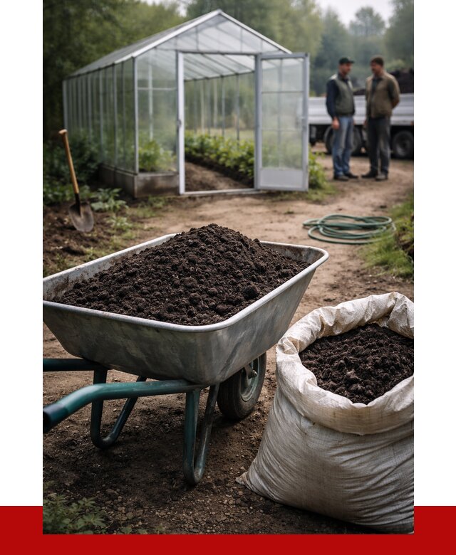 Чернозем для теплицы в Фрязине с доставкой от 1558 р. | ПРОНЕРУДФрз