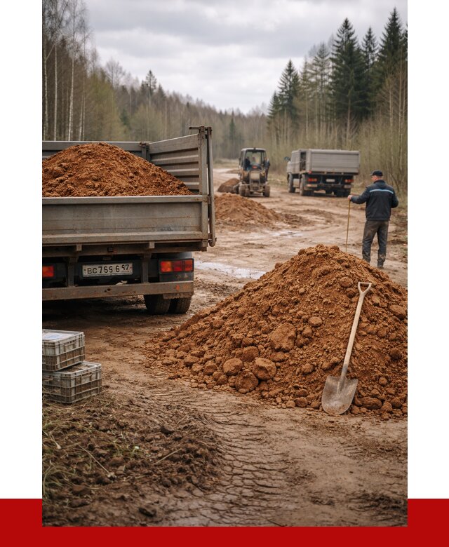 Глина и суглинки в Фрязине от 4673 р. за куб | ПРОНЕРУДФрз