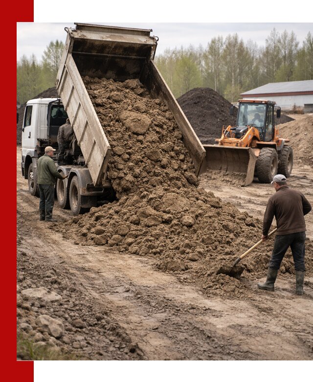 Доставка глин и суглинков в Фрязине оптом и вкрай