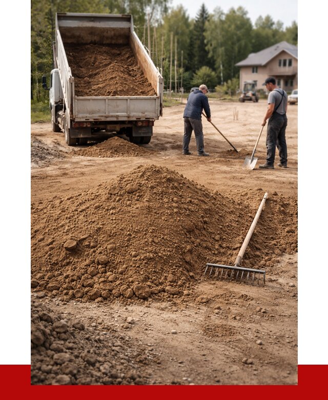 Суглинок для планировки в Фрязине с доставкой от 4362 р. | ПРОНЕРУДФрз