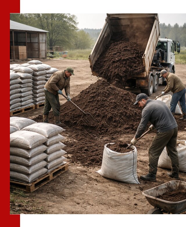 Доставка компоста оптом и в розницу в Фрязине