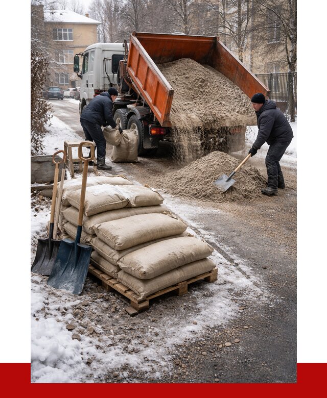 Противогололедные материалы оптом в Фрязине от 4362 р. | ПРОНЕРУДФрз