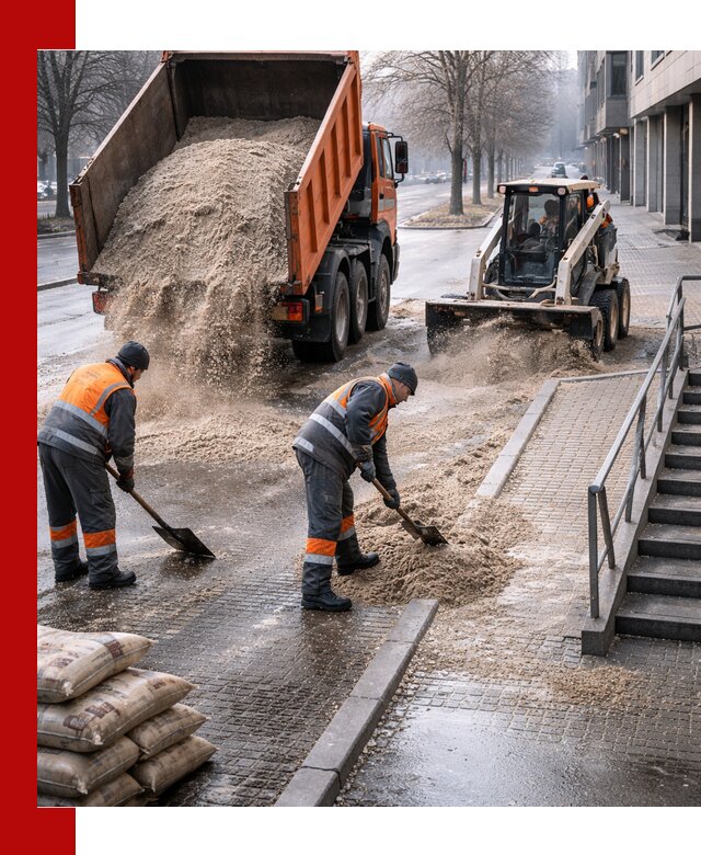 Поставка противогололедных материалов в Фрязине