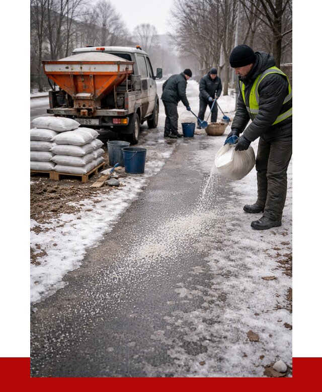 Реагент против гололеда в Фрязине с доставкой от 4673 р. | ПРОНЕРУДФрз