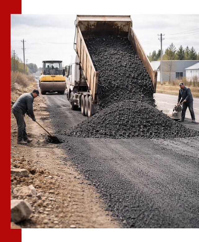 Асфальтовая крошка для дорог в Фрязине — поставка и доставка