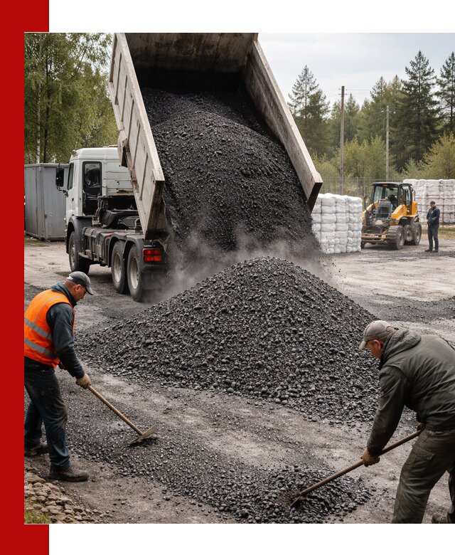 Доставка и продажа асфальтного гранулята в Фрязине