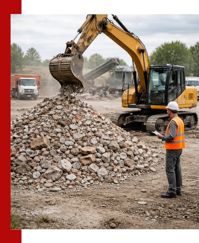 Доставка и вывоз строительного боя в Фрязине