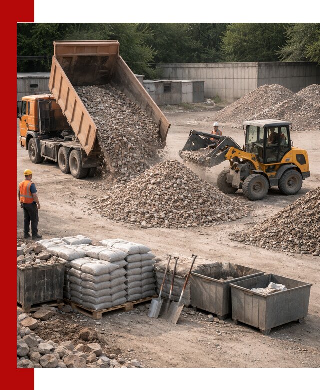 Вторичные материалы для отсыпки в Фрязине — поставка и доставка