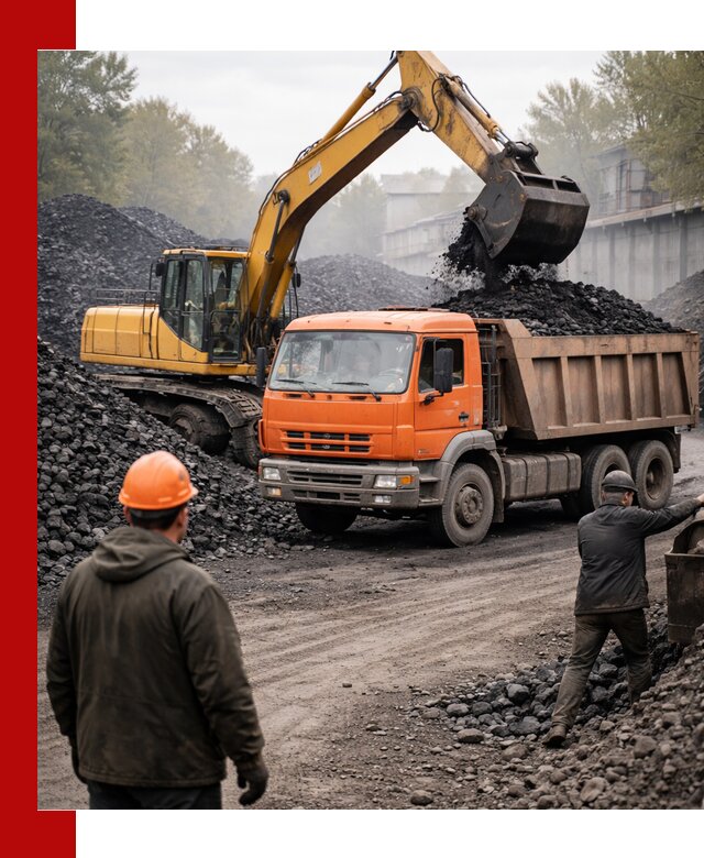Доставка угля автотранспортом в Фрязине быстро и выгодно