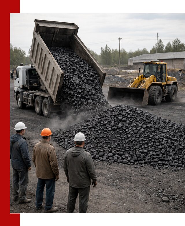 Доставка угля антрацита в Фрязине с самосвалами и погрузкой