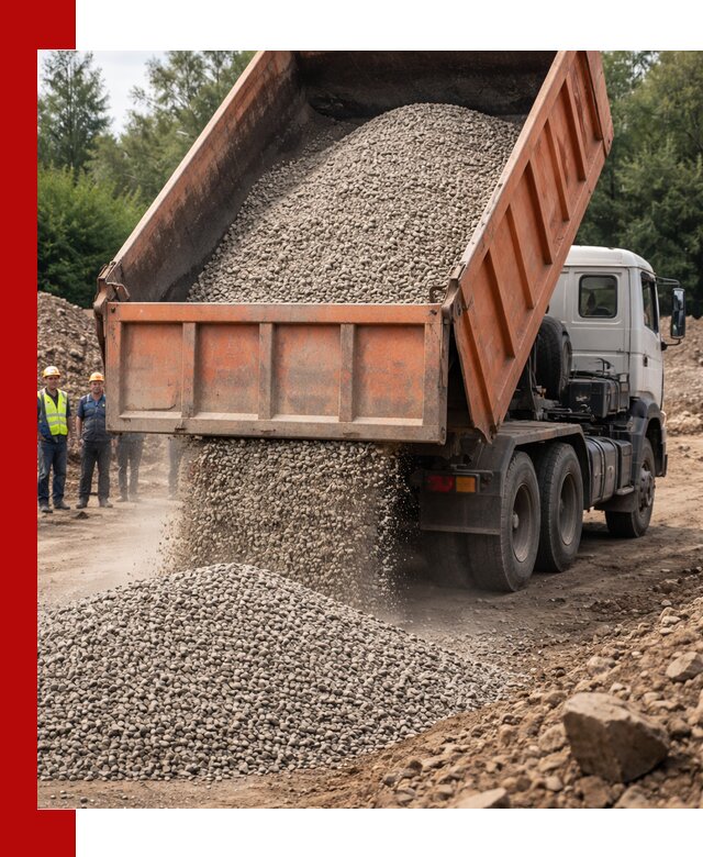 Доставка сыпучих материалов самосвалом в Фрязине быстро и надежно