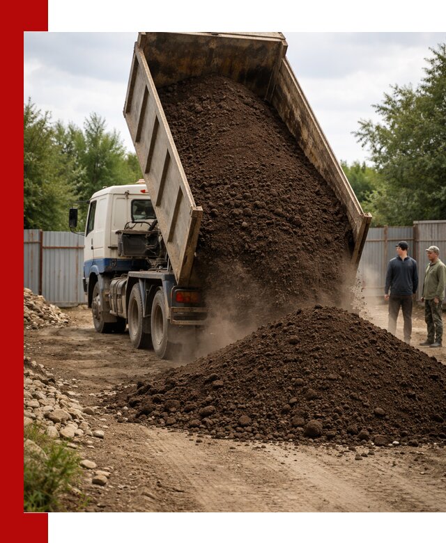 Доставка самосвалом 10 кубов в Фрязине быстро и надёжно