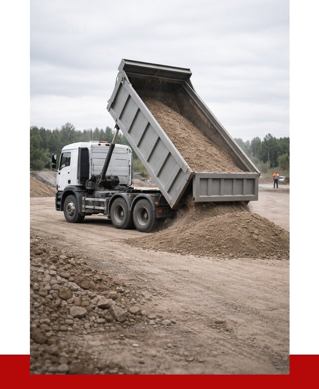 Доставка самосвалом 15 кубов в Фрязине от 6750 руб. | ПРОНЕРУДФрз