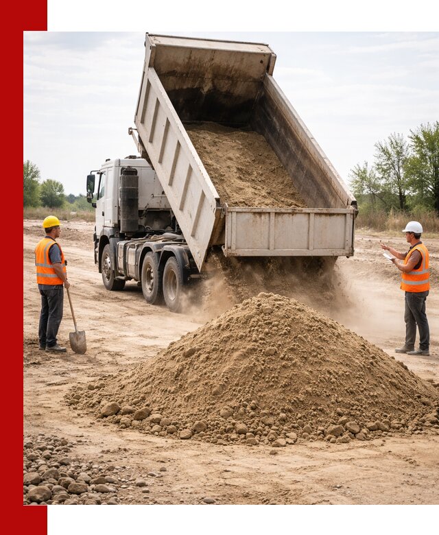 Доставка самосвалом 15 кубов в Фрязине за город и по городу