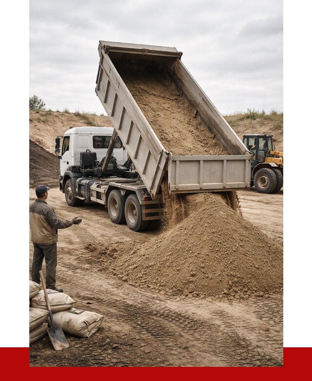 Доставка самосвалом 20 кубов в Фрязине от 7789 р. | ПРОНЕРУДФрз