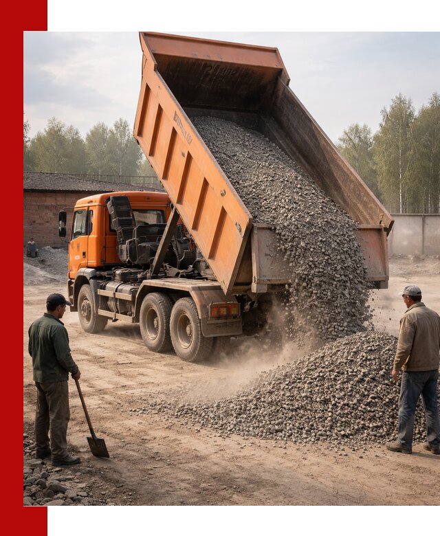 Доставка самосвалом 20 м3 в Фрязине быстро и надежно