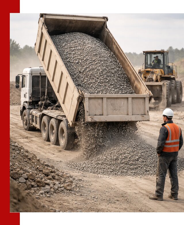 Доставка самосвалом 40 кубов цемента и сыпучих в Фрязине