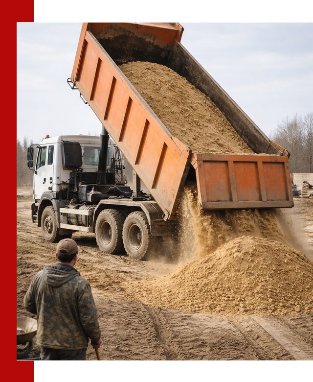 Аренда самосвала 20 тонн для перевозки грузов в Фрязине