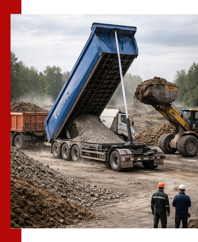 Аренда тонар 40 тонн в Фрязине с доставкой материалов