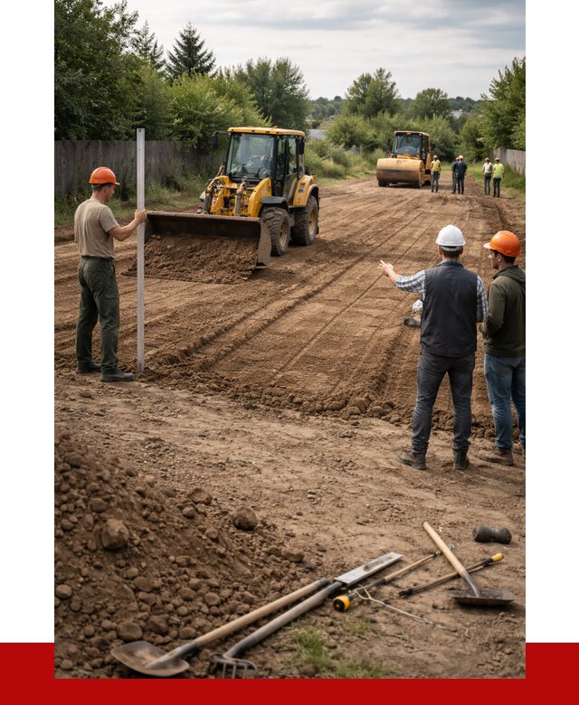 Планировка участка грунтом в Фрязине от 4673 р ПРОНЕРУДФрз