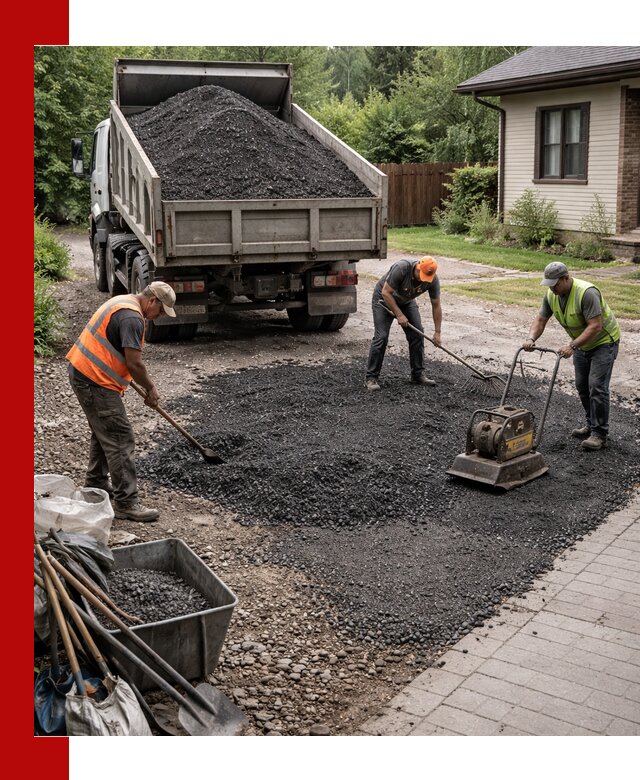Асфальтовая крошка для двора с доставкой в Фрязине